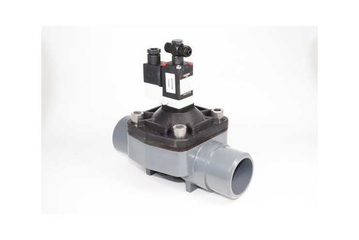 Vanne membrane diam 50 avec pilote